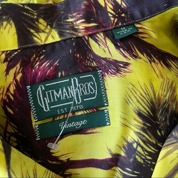 Gitman Bros Vintage Short Sleeve Palm Button Up - Picture 6 of 6